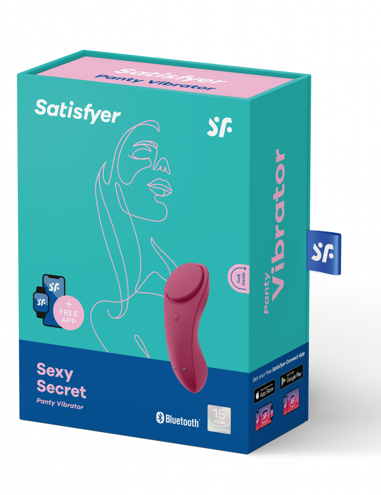 КЛИТОРАЛЬНЫЙ ВИБРАТОР В ТРУСИКИ SATISFYER SEXY SECRET 