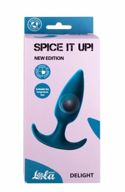 ПРОБКА СО СМЕЩЕННЫМ ЦЕНТРОМ ТЯЖЕСТИ SPICE IT UP DELIGHT AQUAMARINE 