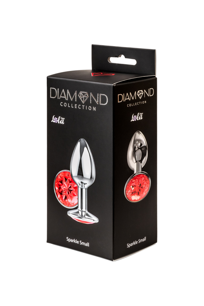 АНАЛЬНАЯ ПРОБКА DIAMOND RED SPARKLE SMALL 