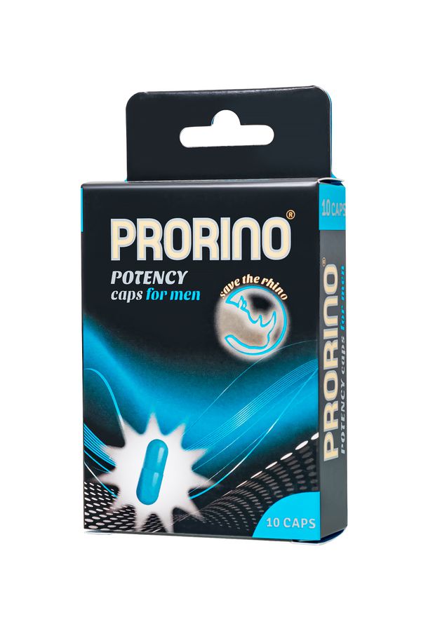 Энергетические капсулы Ero Prorino black line Libido, мужские. БАД 